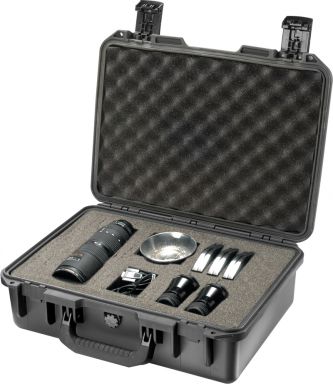 Pelican Storm Case (with foam) BLACK, 17.00" x 11.70" x 6.20"