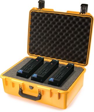 Pelican Storm Case (with foam) YELLOW, 20.00" x 14.00" x 7.70"