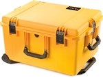 Pelican Storm Case (No foam) YELLOW, 22.00" x 17.00" x 12.70"
