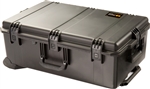Pelican Storm Case (No foam with Wheels) BLACK, 29.00" x 18.00" x 10.50"
