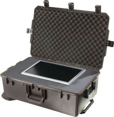 Pelican Storm Case (with foam and Wheels) BLACK, 29.00" x 18.00" x 10.50"