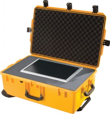 Pelican Storm Case (with foam and Wheels) YELLOW, 29.00" x 18.00" x 10.50"