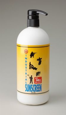 32 oz. Zinc Oxide Industrial Sunscreen, SPF 36 / Pump