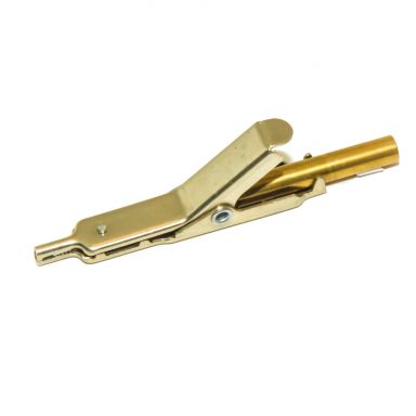 Test Clip, large, straight jaw, spike & banana jack