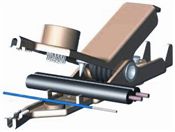 Test Clip, Nickel Silver, large, Bed of Nails & Spike, & assembled hardware