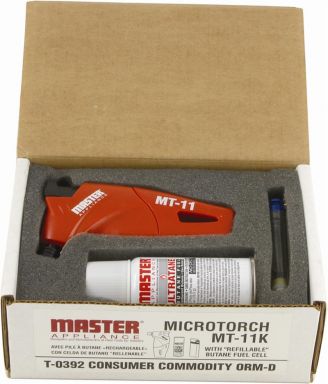 Microtorch Kit, MT-11 with 15/16 oz Ultratane Butane