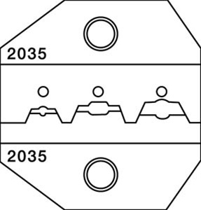 PA2035 DIE 22-10 AWG INSULATED-TERM BLISTER