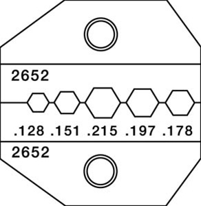 PA2652 DIE FIBER OPTIC SMA, SMB, SFR, ST, SC TYPE