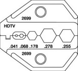 PA2699 DIE 1300/8000 Universal HDTV