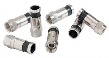 PA9611 CONN RG6 WATERPROOF CATV F