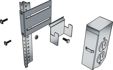 POWER STRIP RACKRAIL BRACKETS