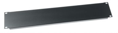 3 SPACE (5 1/4") FLANGED ALUMINUM BLANK PANEL