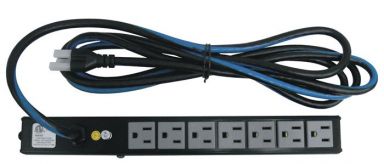 SLIM PWR STRIP,7 OUTLET