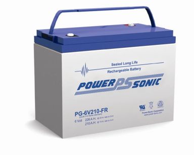 Battery 6 Volt 210 AH Terminal B Rechargeable Sealed Lead Acid