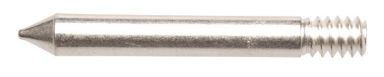 .01 Cone x .85" Thread-in Plated Pencil Tip; Standard Iron Line Heaters
