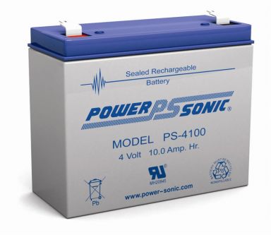 Battery 4 Volt 4.5 AH Terminal F2 Rechargeable Sealed Lead Acid