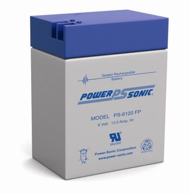 Battery 6 Volt 1.4 AH Terminal F1 Rechargeable Sealed Lead Acid