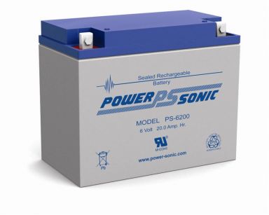 Battery 6 Volt 2.8 AH Terminal F1 Rechargeable Sealed Lead Acid