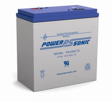 Battery 6 Volt 4.5 AH Terminal F1 Rechargeable Sealed Lead Acid