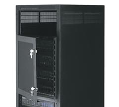 PLEXI SECURITY DOOR-8 SPACE  (644 LOCK)