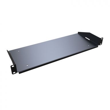 1U SOLID RACK SHELF FLNGS DN