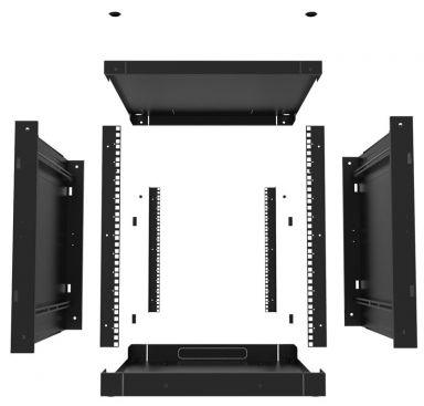 12U 36IN DEEP STACKING CABINET