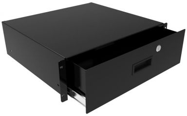 2U 12D Locking Drawer
