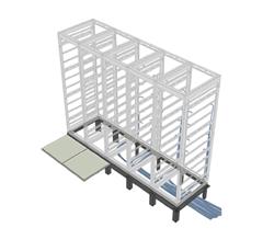 2BAY RISER BASE: 36 DP WMRK