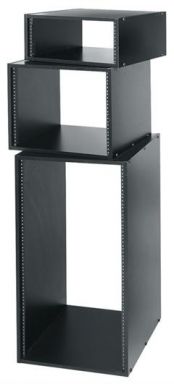 12 SPACE (21"), 16" DEEP BLACK LAMINATE KD RA