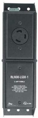 30-AMP, 120V MPR W/ TWISTLOCK BLK