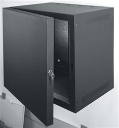 7 SPACE (12 1/4"), 15" DEEP WALL RACK WITH LO