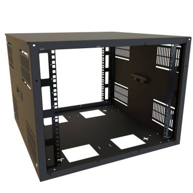 9U 24W 24.5D Multi-Use rack Wall Mount Cabinet