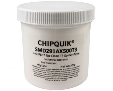 Solder Paste in jar 500g (T3) Sn63/Pb37 no clean