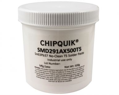 Solder Paste in jar 500g (T5) Sn63/Pb37 no clean