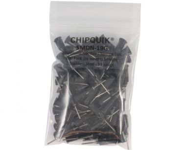 Dispensing Needles / Syringe Tips 100 Pack Straight Stainless Steel - 19 gauge