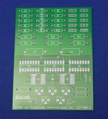 PCB Mixed technology Small Practice Board
