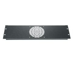 FAN PANEL FOR 1 FAN, BLACK TEXTURED FINISH
