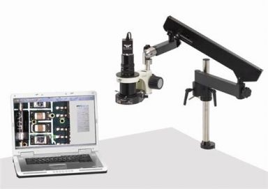 MacroZoom Digital Microscope System with Articulating Arm Base