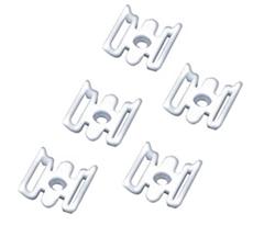 HOOK AND LOOP SADDLES, 15PC