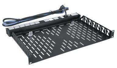 3 SPACE VENTED UTILITY SHELF