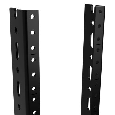 12U - Universal Mounting Rack Rails 10-32