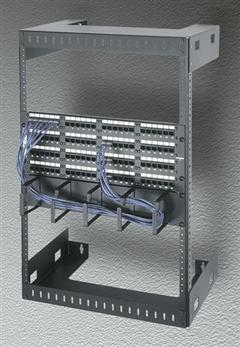 30 SPACE (52 1/2"),WALL MOUNT RELAY RACK, 12"