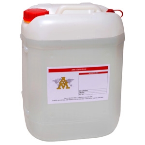 AIM SOLDER WS716 Water Soluble Liquid Flux, 5 Gallon