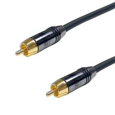 RG6 Composite RCA Male to Male Cable  FT4 - 3 ft