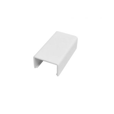 Coupler for 19 mm X 11 mm Raceway - White