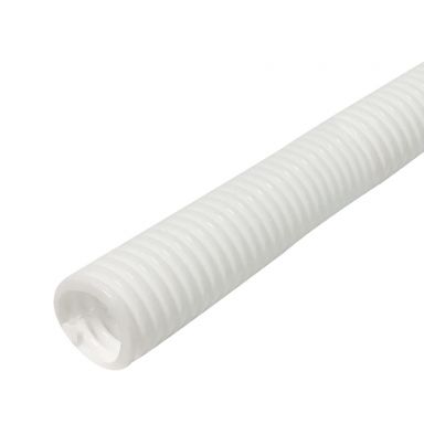 300 ft 1 Inch Corrugated White Split Loom
