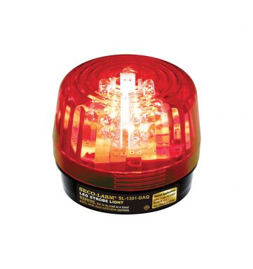 SL-1301-BAQ/R - LED Strobe Light 6-14VDC - Red
