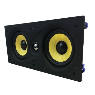 5.25 Inch 2-Way Frameless In-Wall LCR Speaker - 100Wmax (Single)