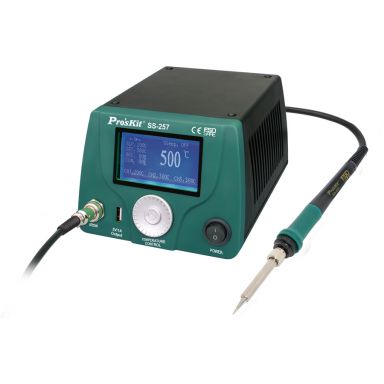 LCD Smart Soldering Station w/ Stainless Steel Heating Element