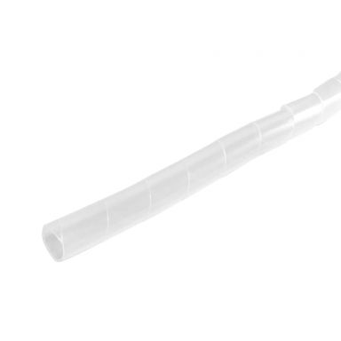 100 ft 1/4 Inch Spiral Wrap -Clear Polyethylene